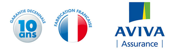 Garantie décennale, Fabication française, Assurances AVIVA